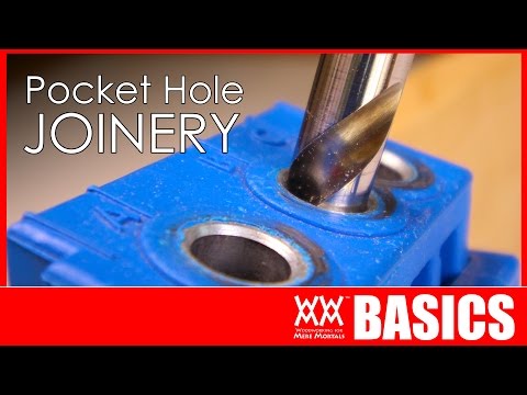 Beginner&#039;s guide to pocket hole joinery | WOODWORKING BASICS