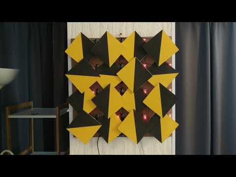 Half Square Triangles Kinetic Art