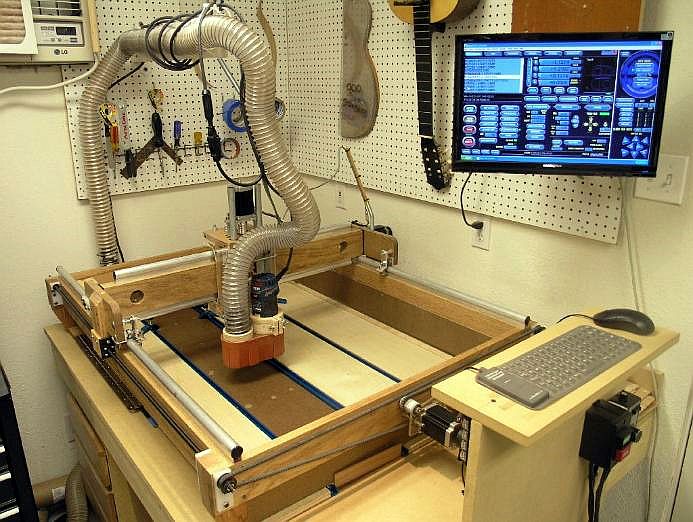 Nite Owl Guitar's CNC Router