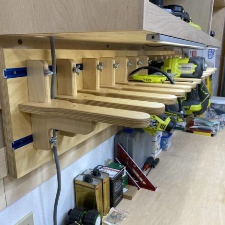 Adjustable Width Ryobi Tool Storage