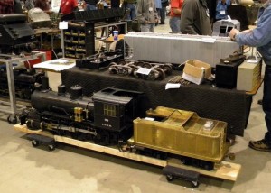 There were lots of trains of all sizes